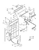 Controls and rear panel parts