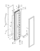 Freezer door parts