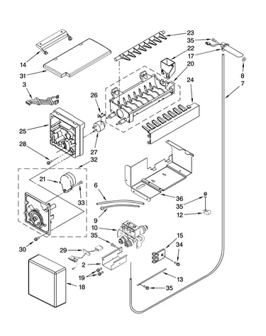 Icemaker parts