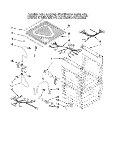 Frame and lid parts