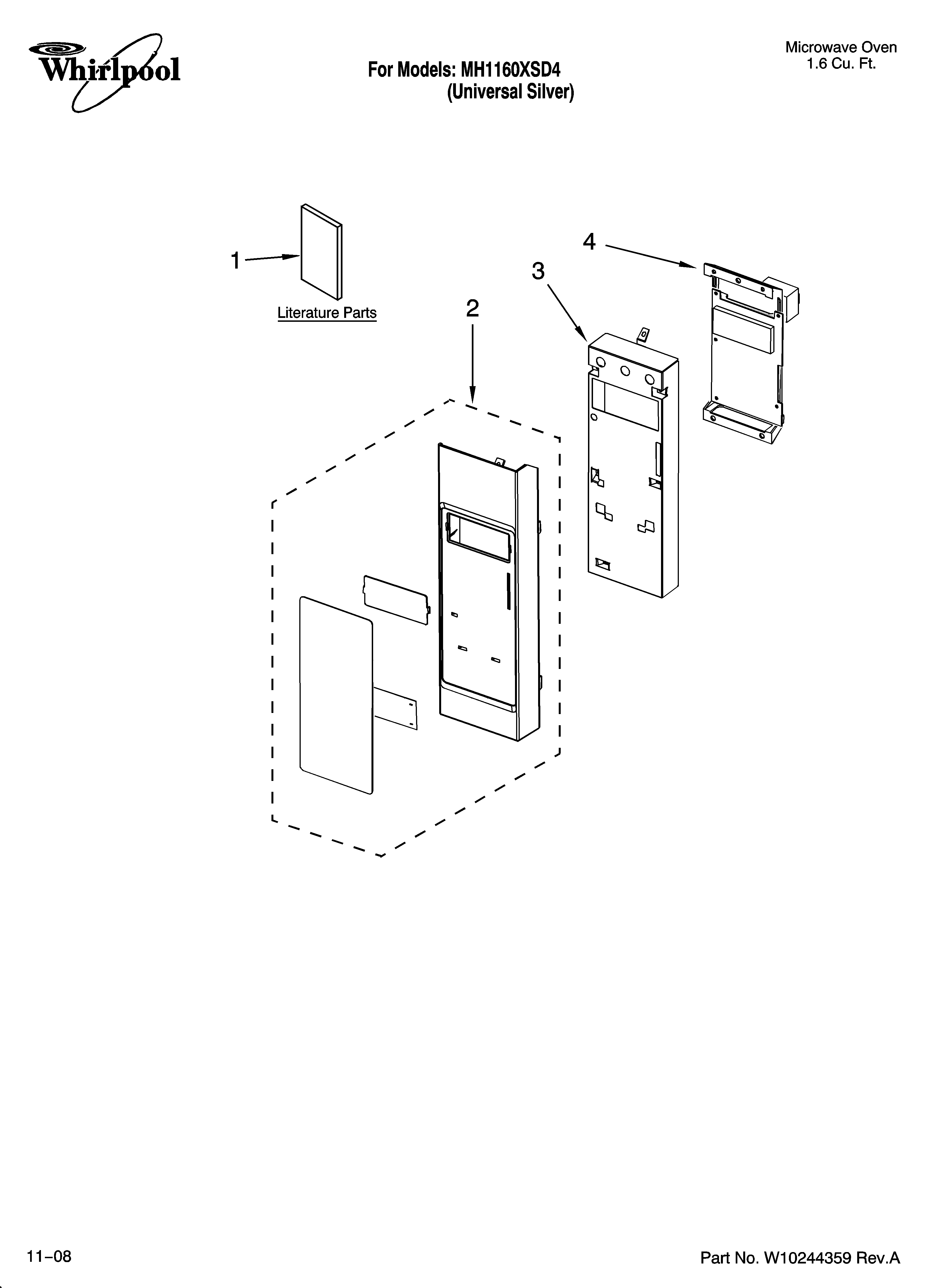 Control panel parts