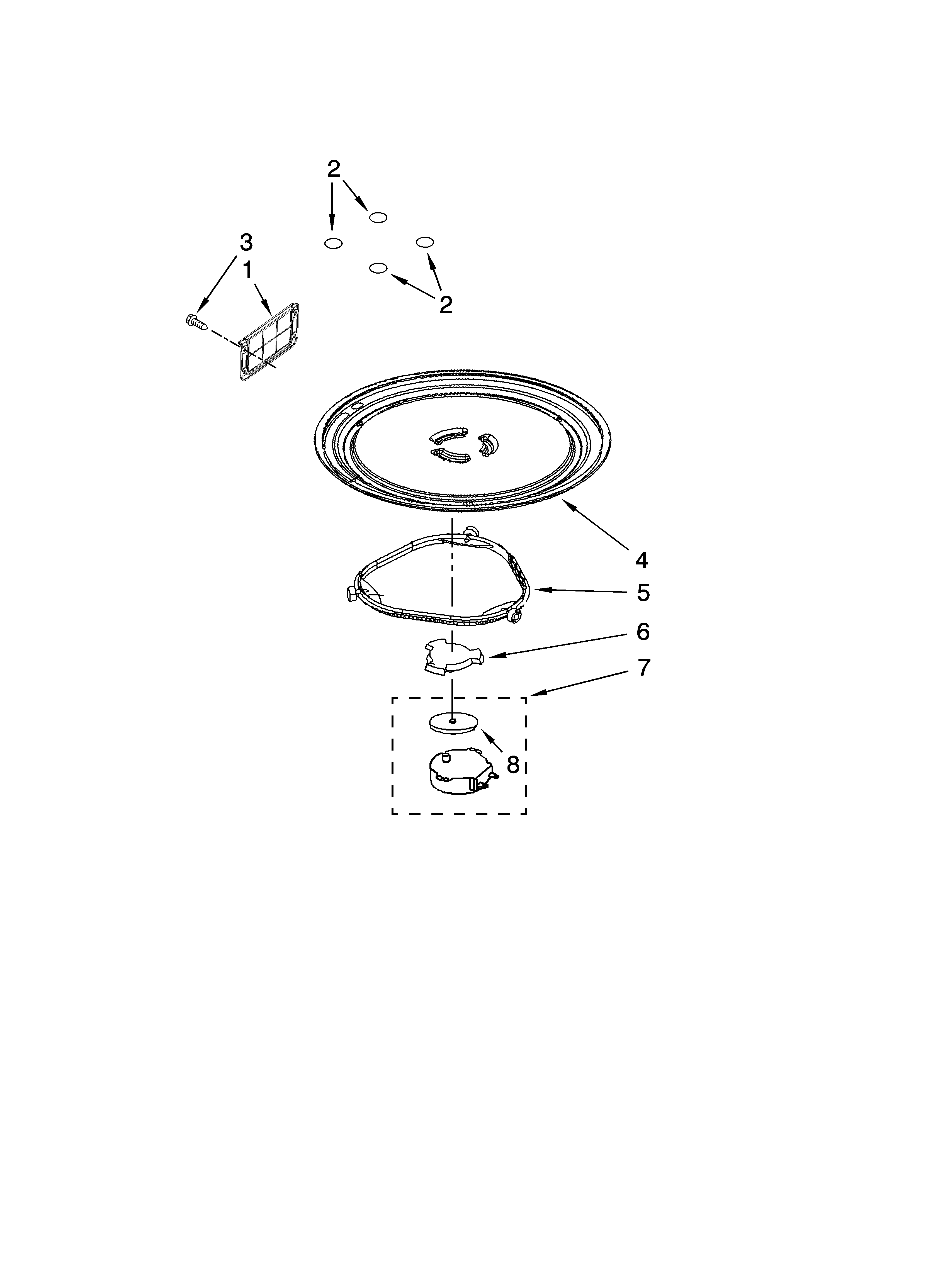 Turntable parts