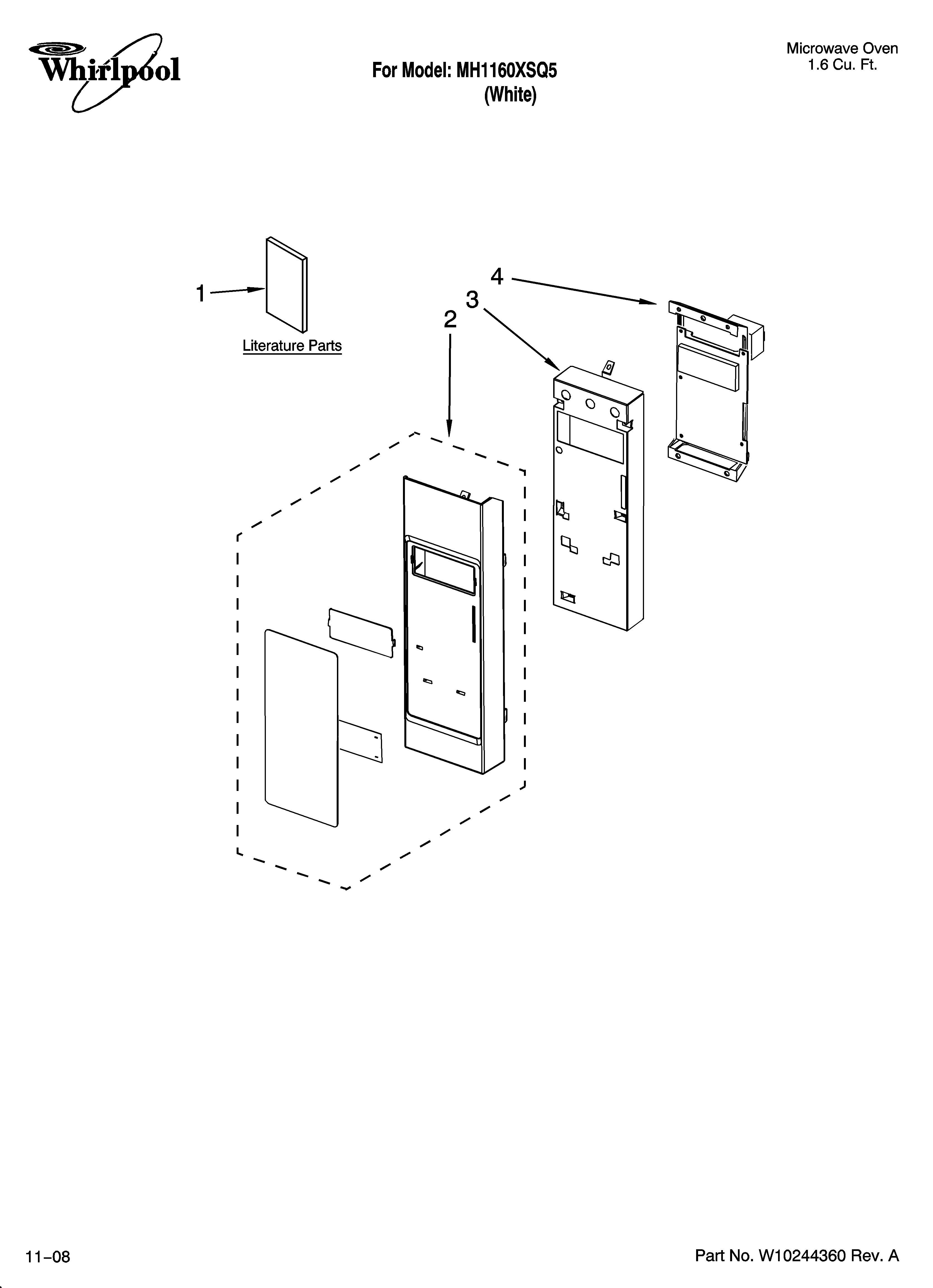 Control panel parts