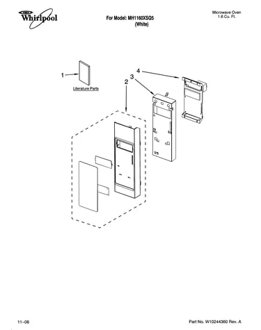 Control panel parts