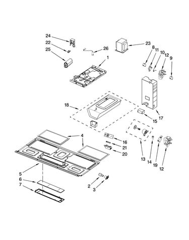 Interior and ventilation parts
