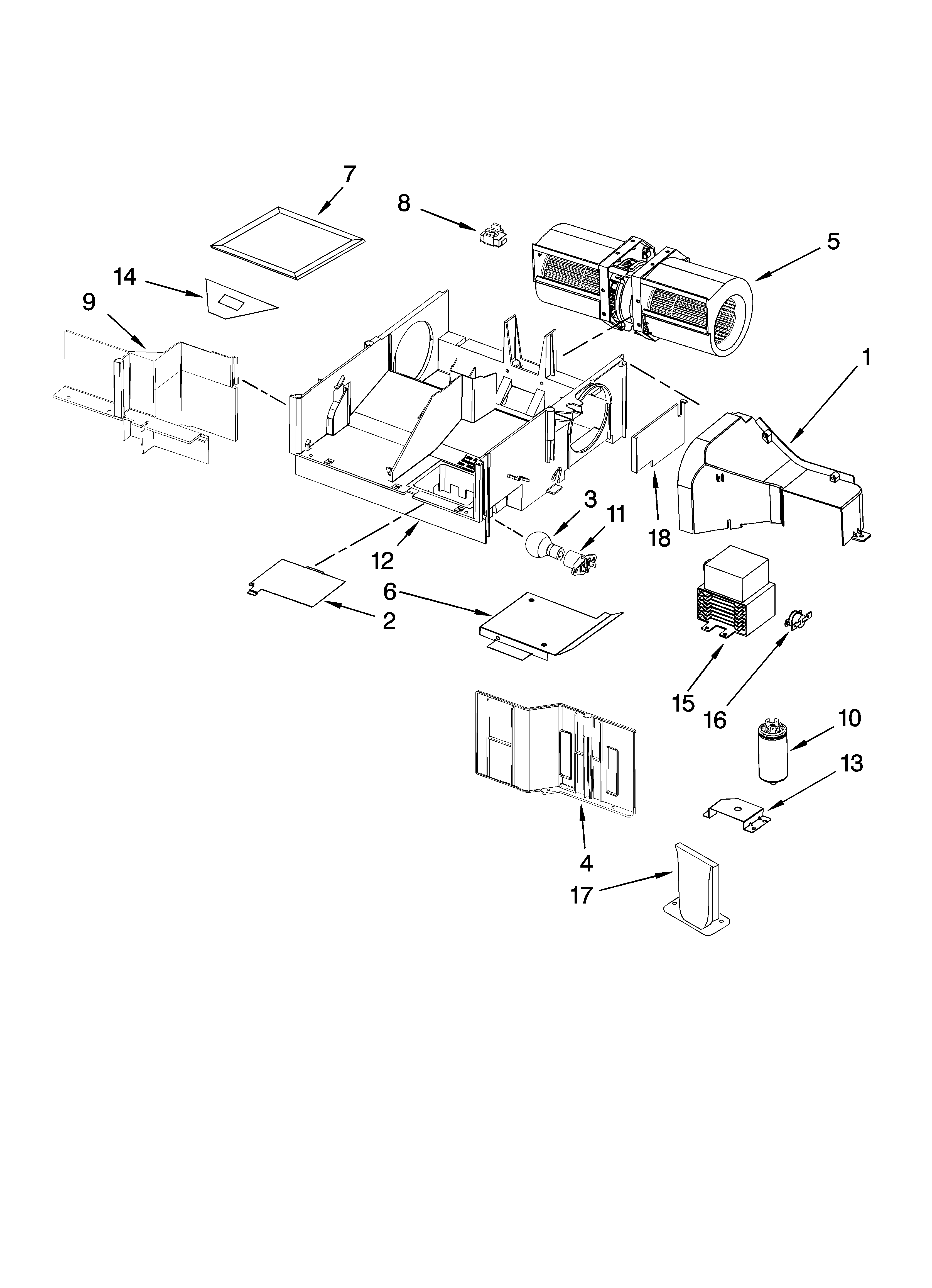 Air flow parts