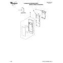 Whirlpool MH1160XSY4 control panel parts diagram