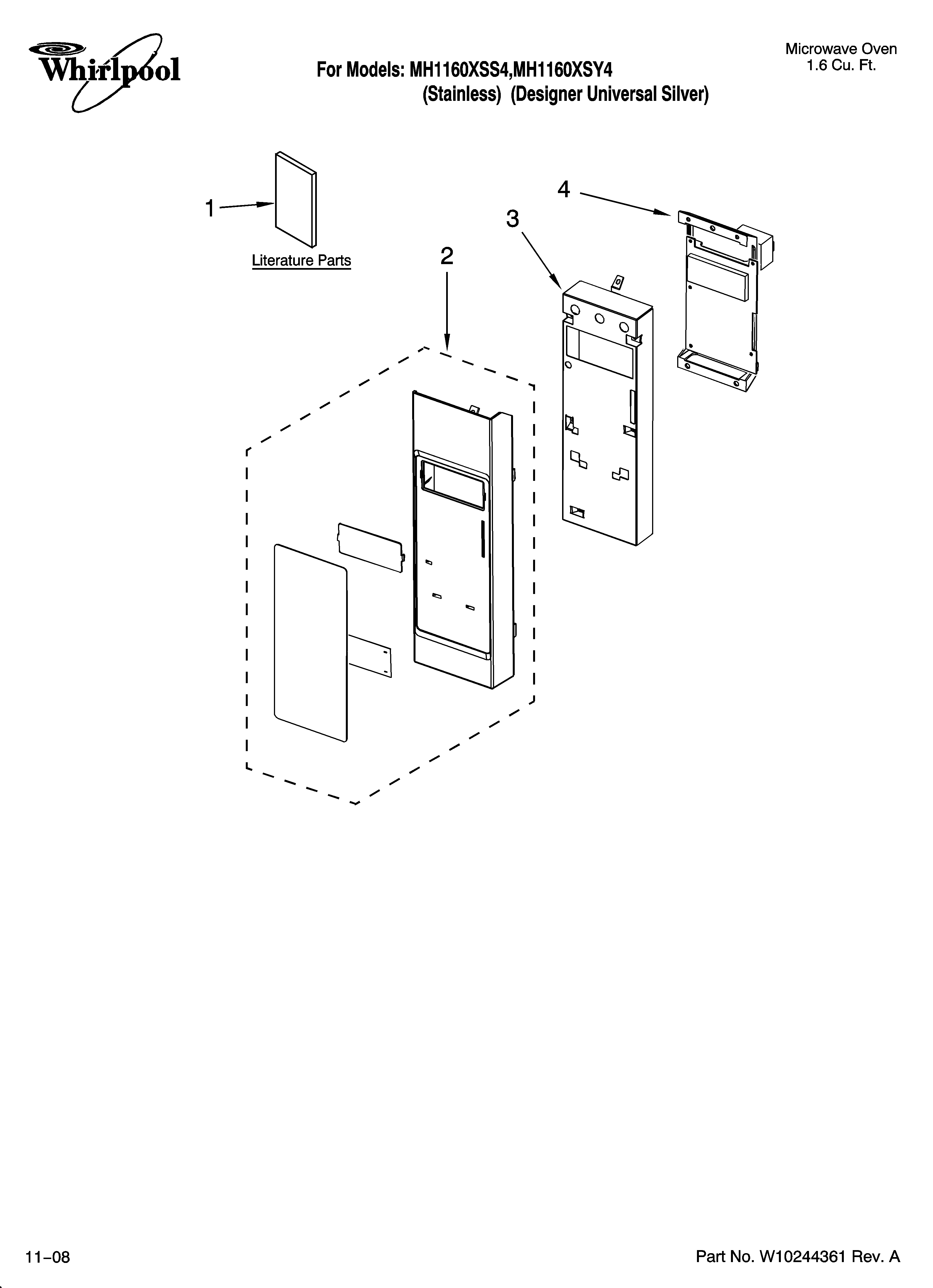 Control panel parts