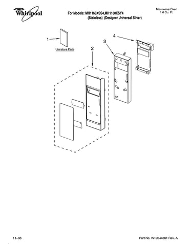 Control panel parts