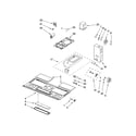 Whirlpool MH1160XSY4 interior and ventilation parts diagram