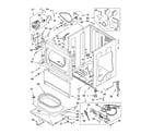 Whirlpool CGM2751TQ2 cabinet parts diagram