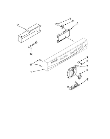 Control panel parts