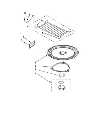 Turntable parts