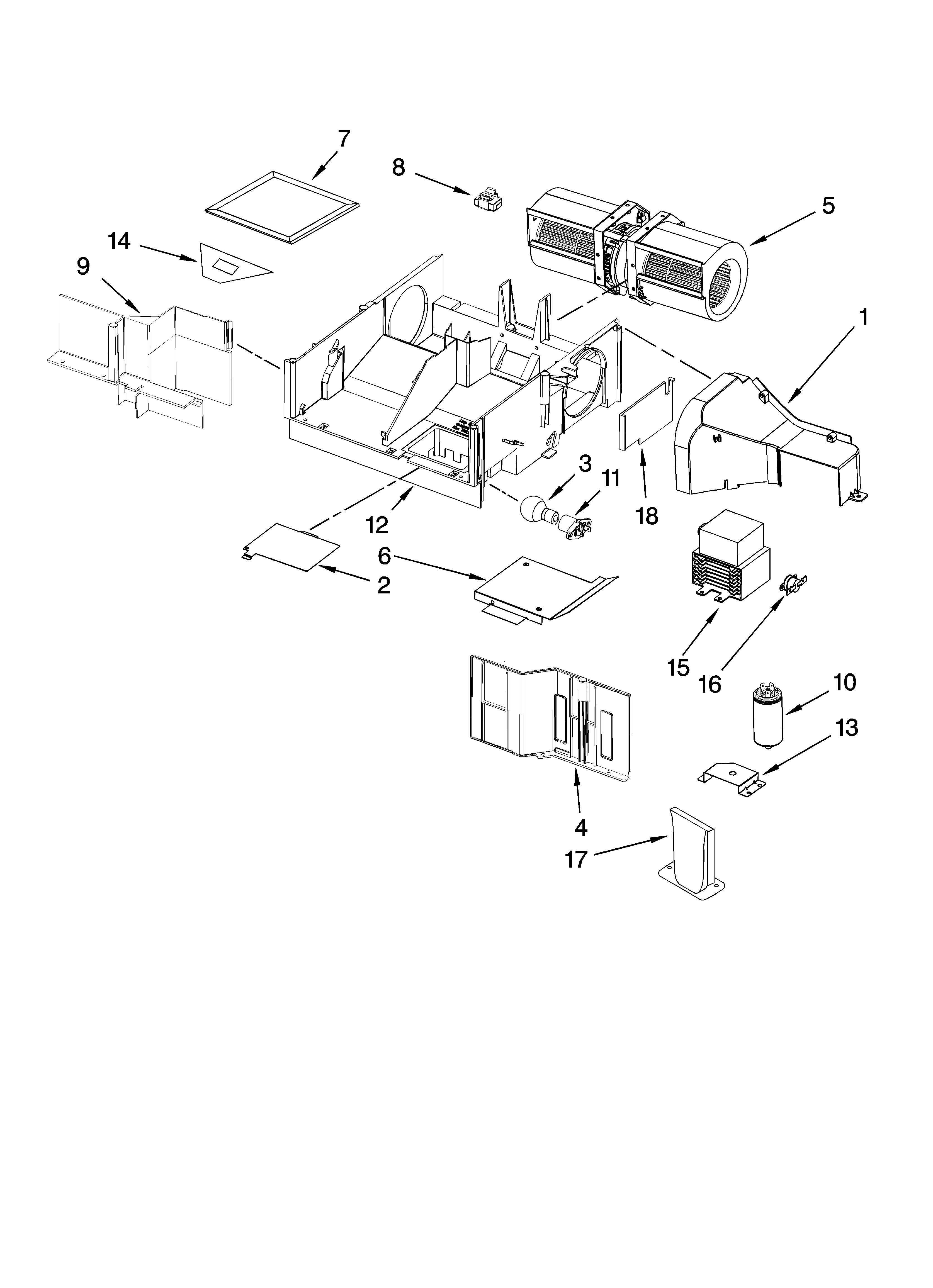 Air flow parts