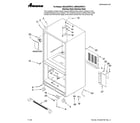 Amana ABR2222FES12 cabinet parts diagram