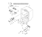Amana ABR2233FES12 refrigerator liner parts diagram