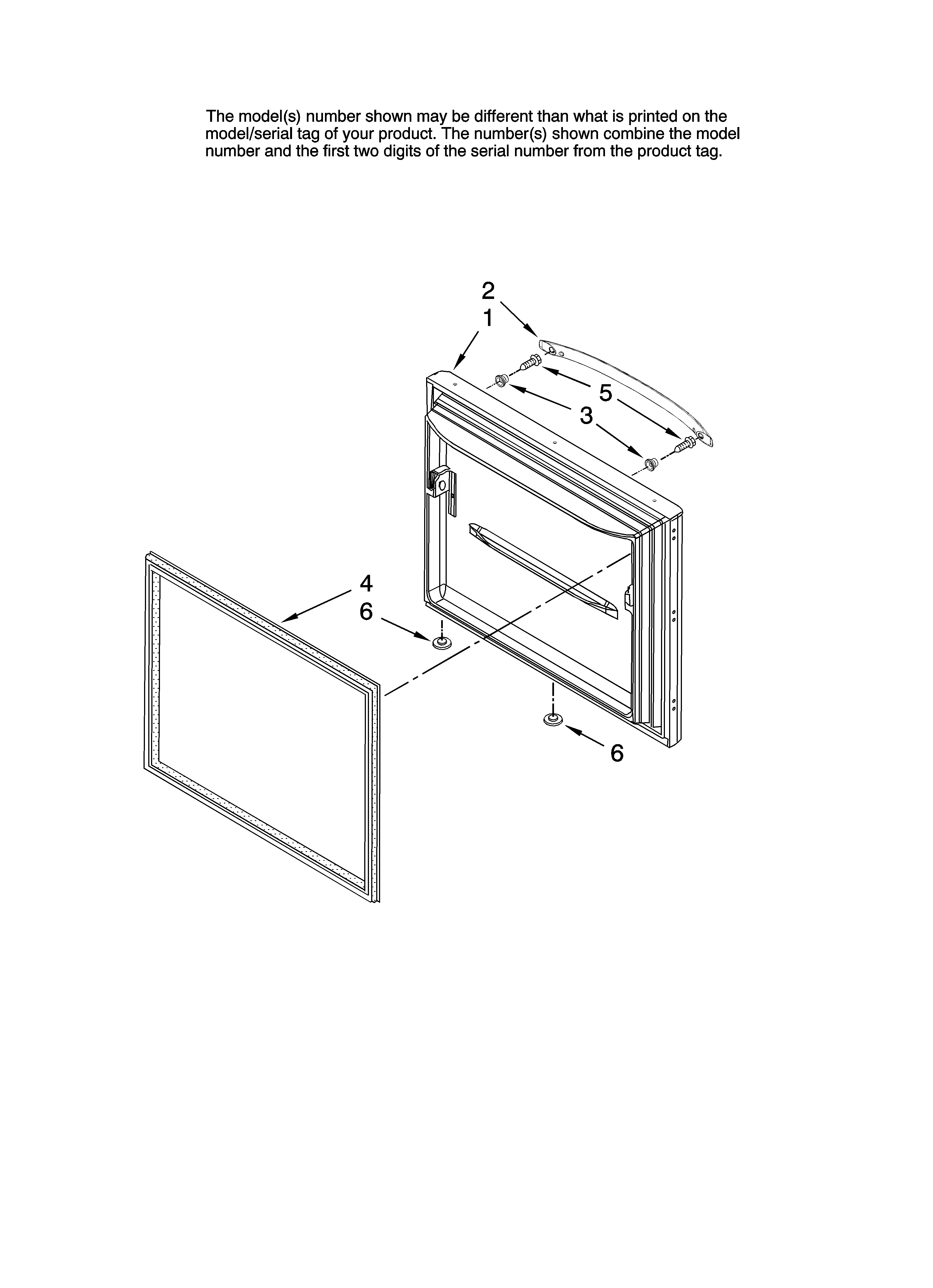 FREEZER DOOR PARTS