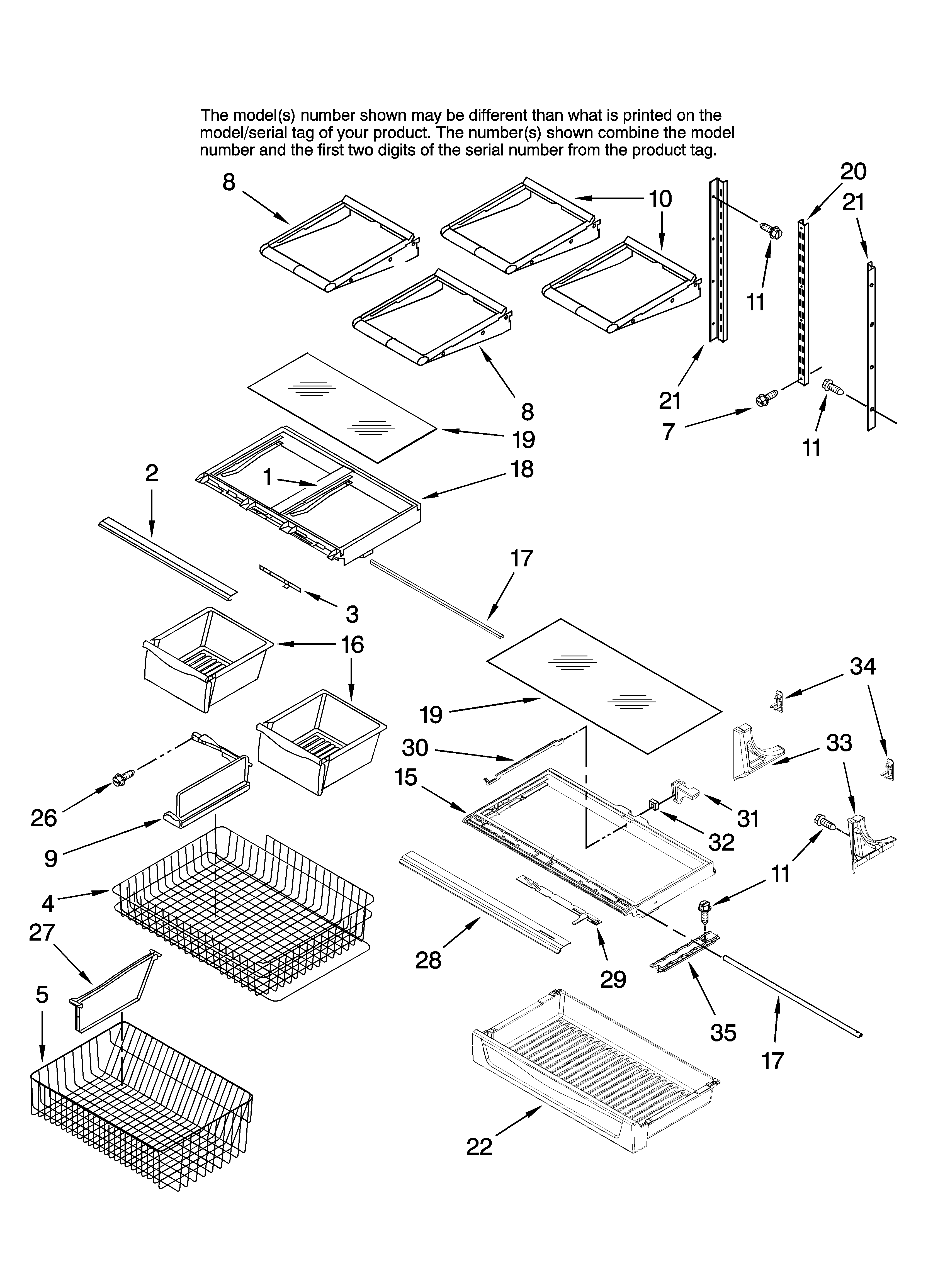 SHELF PARTS