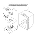 Refrigerator liner parts