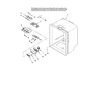 Amana ABR2527FES12 refrigerator liner parts diagram