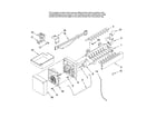 Amana ABR2527FES12 icemaker parts, optional parts (not included) diagram