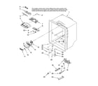 Amana ABR2533FES12 refrigerator liner parts diagram