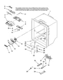 Refrigerator liner parts