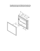 Freezer door parts