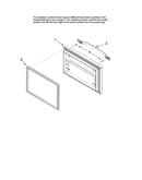 Freezer door parts