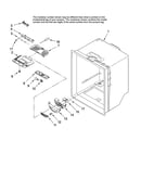 Refrigerator liner parts