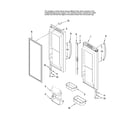 Maytag G37025PEAS10 refrigerator door parts diagram