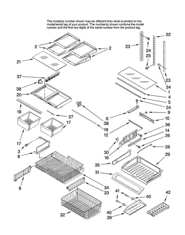 Shelf parts