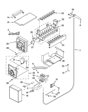Icemaker parts