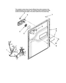 Door and latch parts