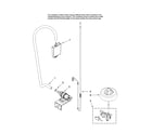 Maytag MDBH945AWB0 fill and overfill parts diagram