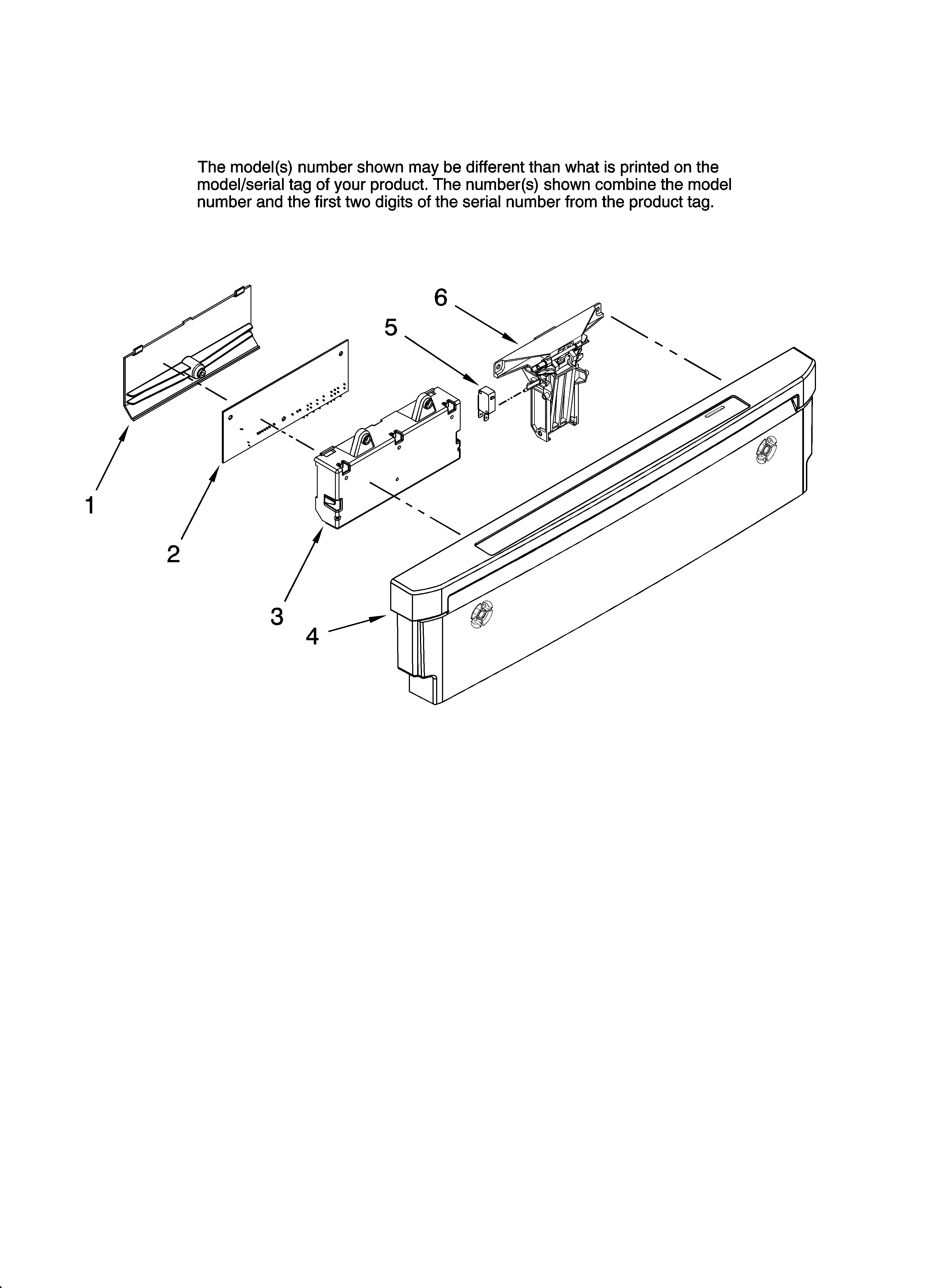 Control panel parts
