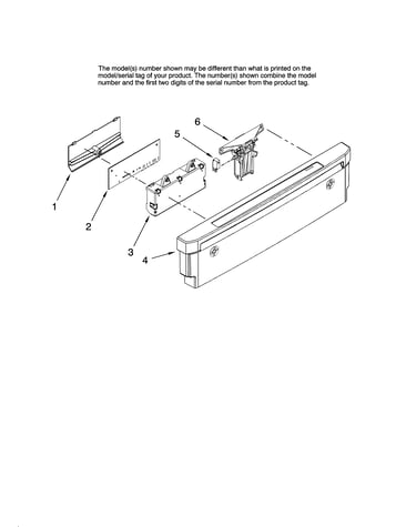 Control panel parts