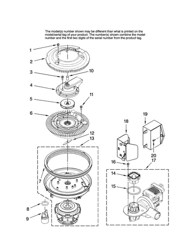 Pump and motor parts
