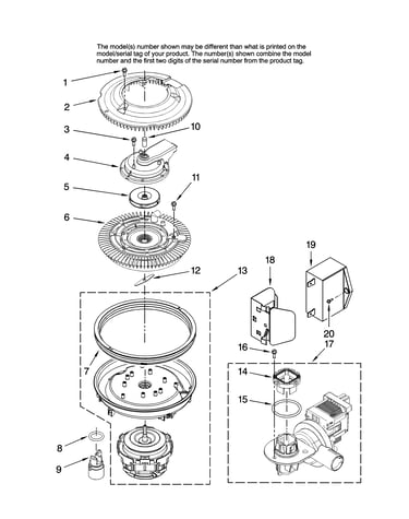 Pump and motor parts