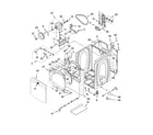 Maytag YMEDB400VQ0 cabinet parts diagram