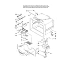 Amana AFB2534FES12 freezer liner parts diagram