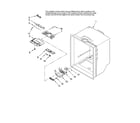 Amana AFB2534FES12 refrigerator liner parts diagram