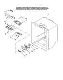 Refrigerator liner parts