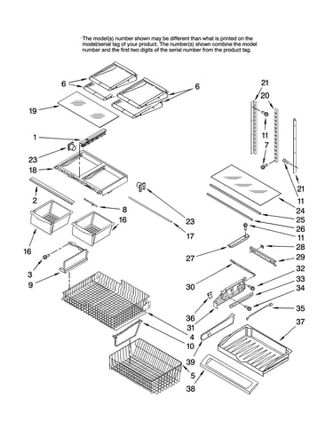 Shelf parts