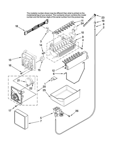 Icemaker parts