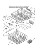 Upper and lower rack parts
