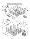 Upper and lower rack parts