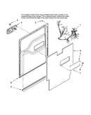 Door and latch parts