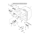 Jenn-Air JFC2070KRW11 refrigerator liner parts diagram