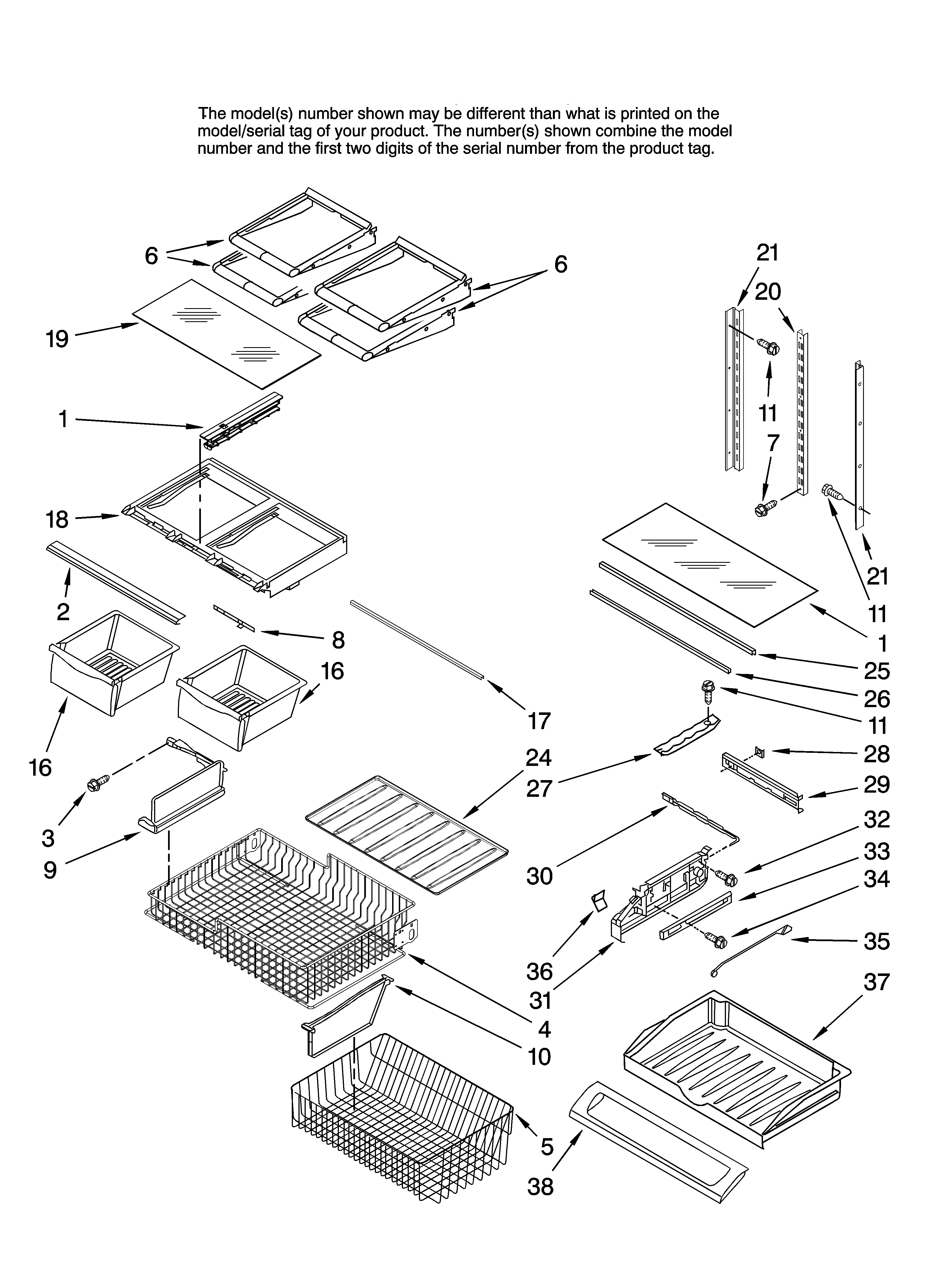 SHELF PARTS